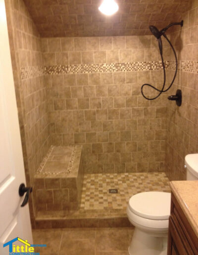 shower seat bathroom remodel