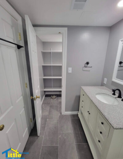 bathroom walk in closet