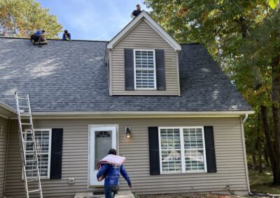 roofing home in Milford, Michigan